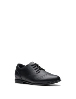 Clarks Kids' Leather Brogues (13 Small - 2 1/2 Large) 24 Clarks Kids' Leather Brogues (13 Small - 2 1/2 Large) -School Uniform Store Kids Leather Brogues 13 Small 2 1 2 Large 1 6