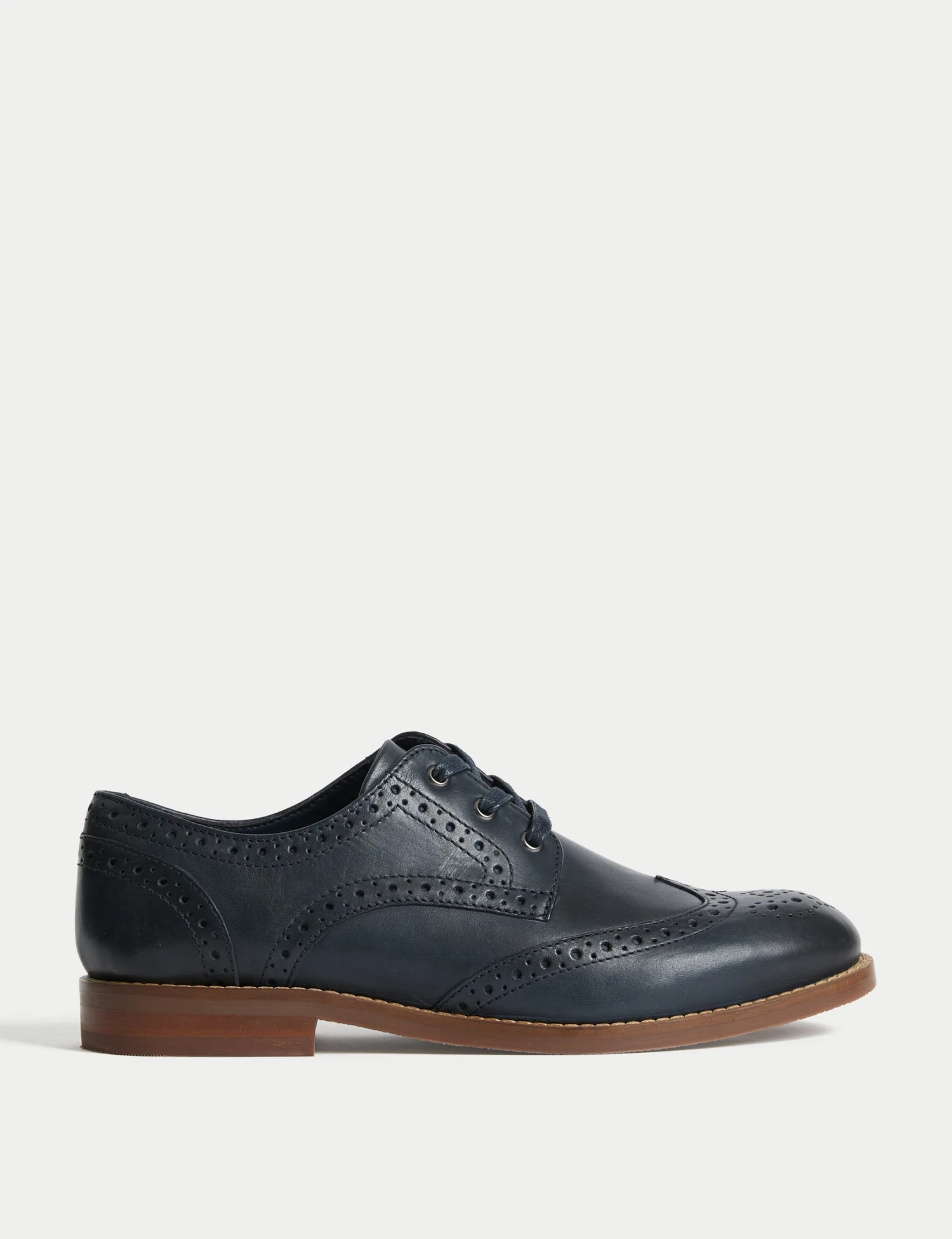 Kids' Leather Brogues (3 Large - 7 Large) 3 Kids' Leather Brogues (3 Large - 7 Large)