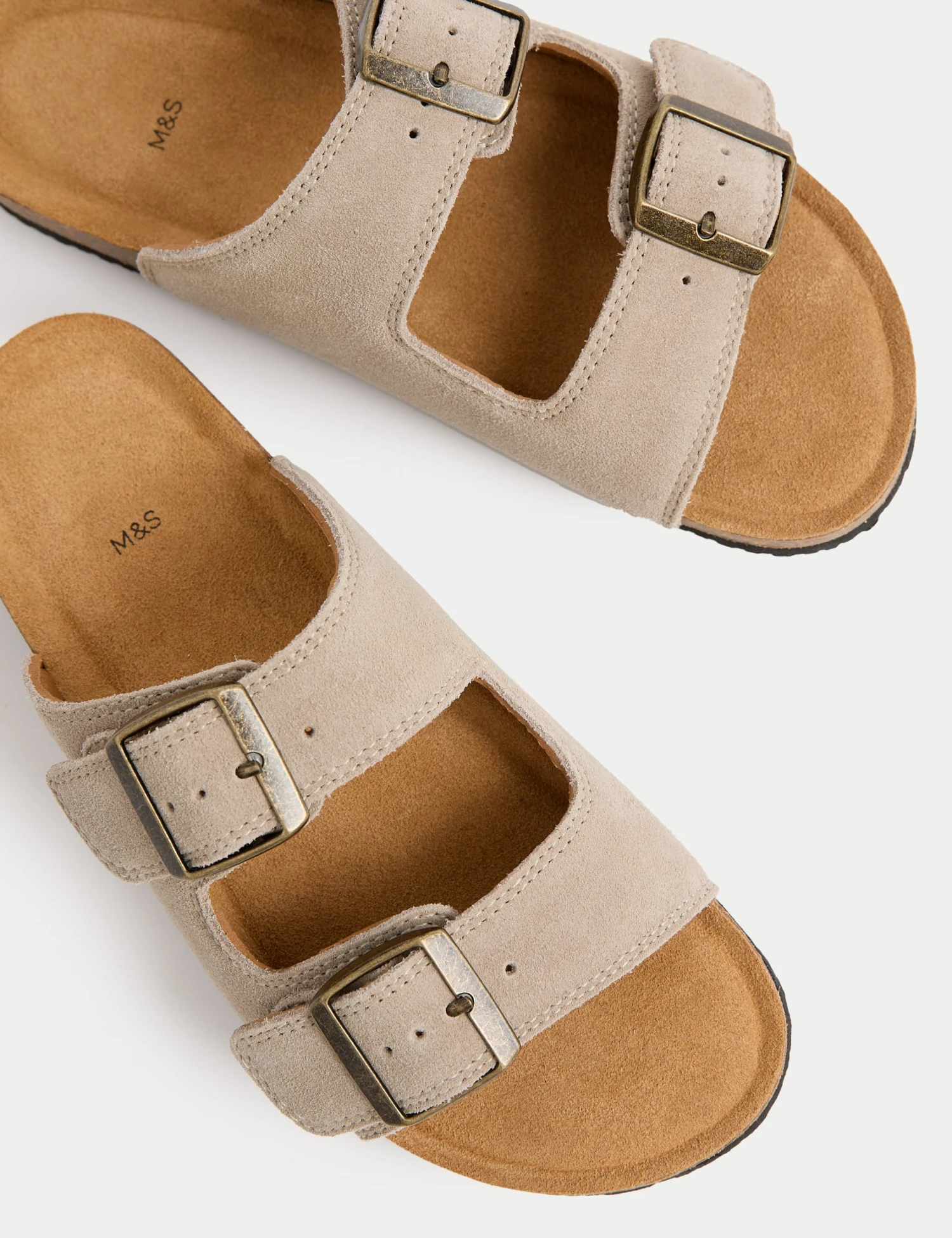 Kids' Leather Footbed Sandals (3 Large - 7 Large) 5 Kids' Leather Footbed Sandals (3 Large - 7 Large) - Image 3