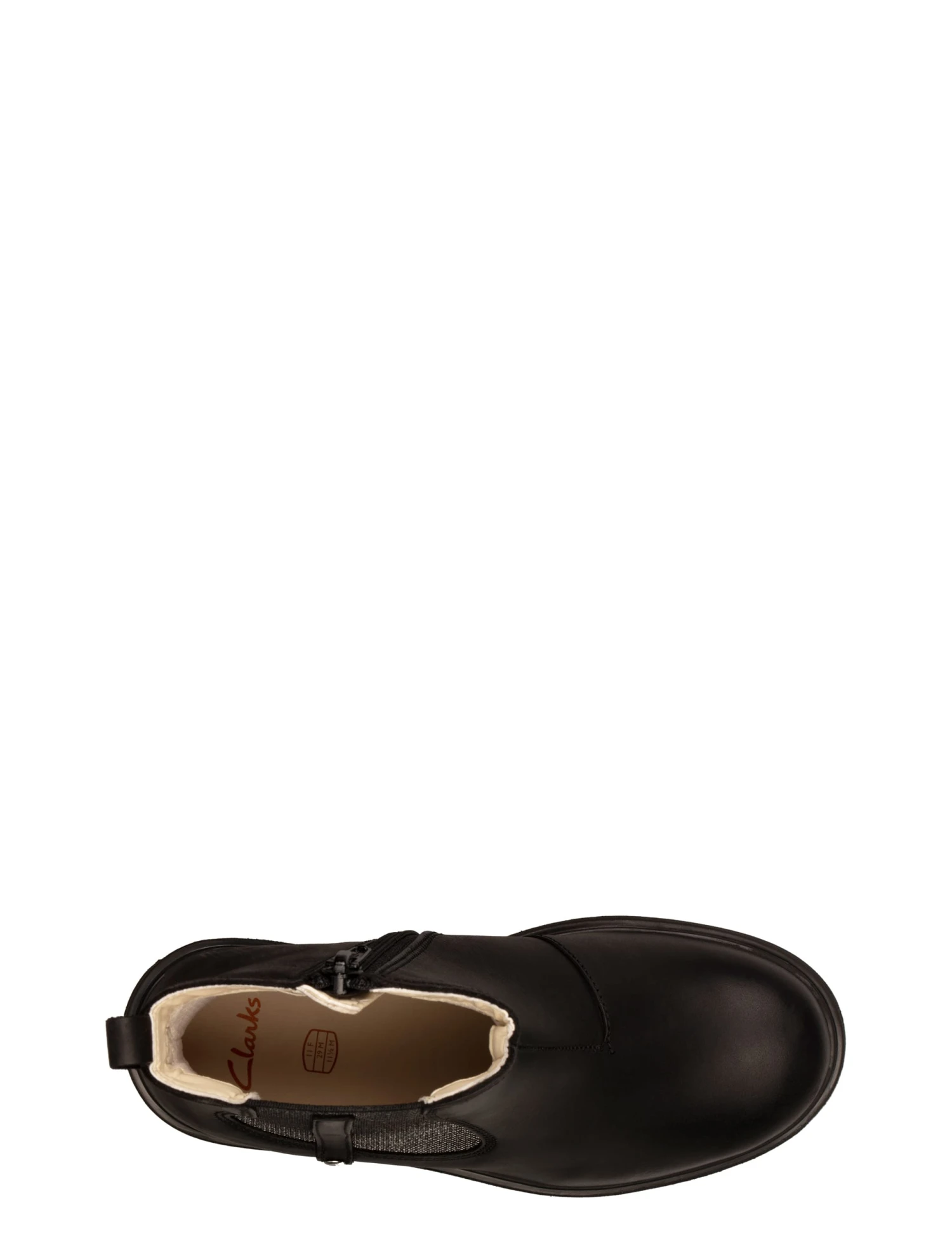 Clarks Kids' Leather Glitter Chelsea Boots (10 Small - 12½ Small) 8 Clarks Kids' Leather Glitter Chelsea Boots (10 Small - 12½ Small) - Image 6