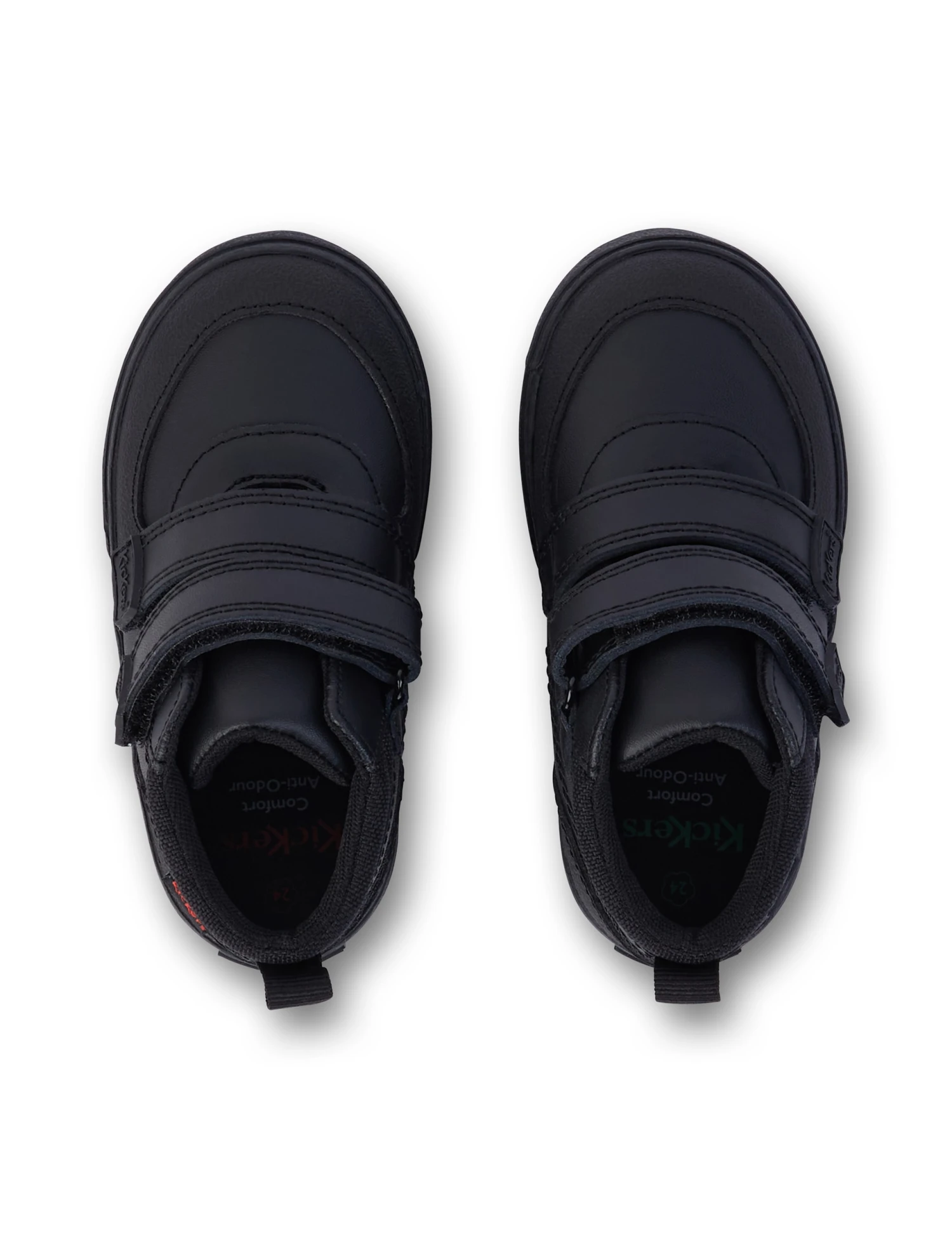 Kickers Kids' Leather High Top School Shoes (7 Small - 12 Small) 6 Kickers Kids' Leather High Top School Shoes (7 Small - 12 Small) - Image 4