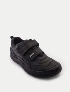 Kids' Leather Riptape Schoolwear Shoes (1 Large - 9 Large) 18 Kids' Leather Riptape Schoolwear Shoes (1 Large - 9 Large) -School Uniform Store Kids Leather Riptape Schoolwear Shoes 1 Large 9 Large 1 4