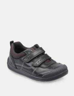 Kids' Leather Riptape Schoolwear Shoes (6 Small - 10½ Small) -School Uniform Store Kids Leather Riptape Schoolwear Shoes 6 Small 10 Small 1 4