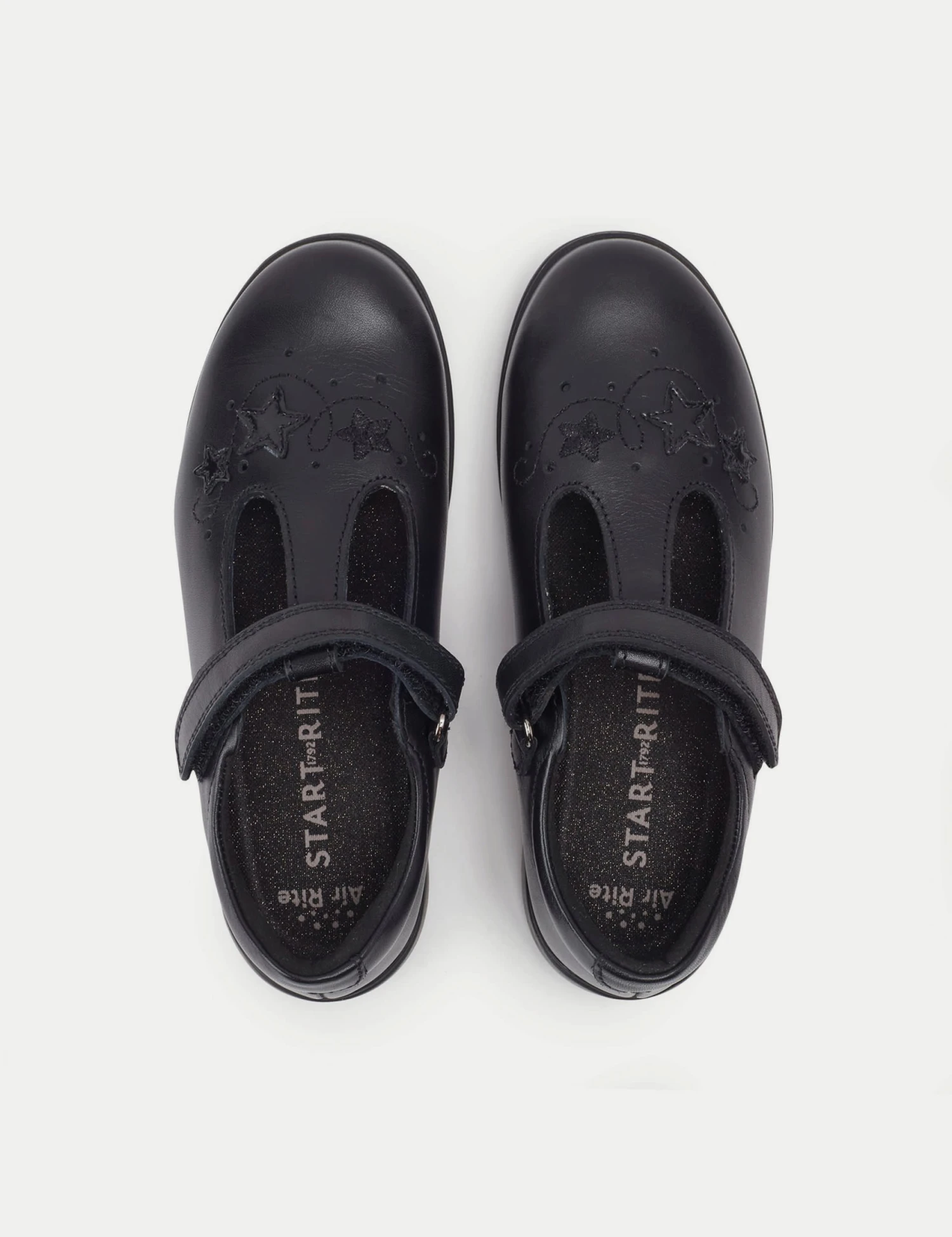 Kids' Leather Riptape Star Schoolwear Shoes (9 Small - 2 Large) 9 Kids' Leather Riptape Star Schoolwear Shoes (9 Small - 2 Large) - Image 7