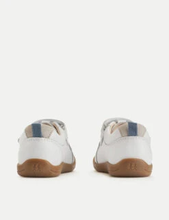 Kids' Leather Riptape Trainers (4 Small - 8 Small) -School Uniform Store Kids Leather Riptape Trainers 4 Small 8 Small 1 3