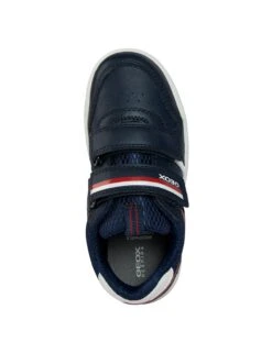 Geox Kids' Leather Riptape Trainers (7 Small - 12.5 Small) -School Uniform Store Kids Leather Riptape Trainers 7 Small 12 5 Small 1 4