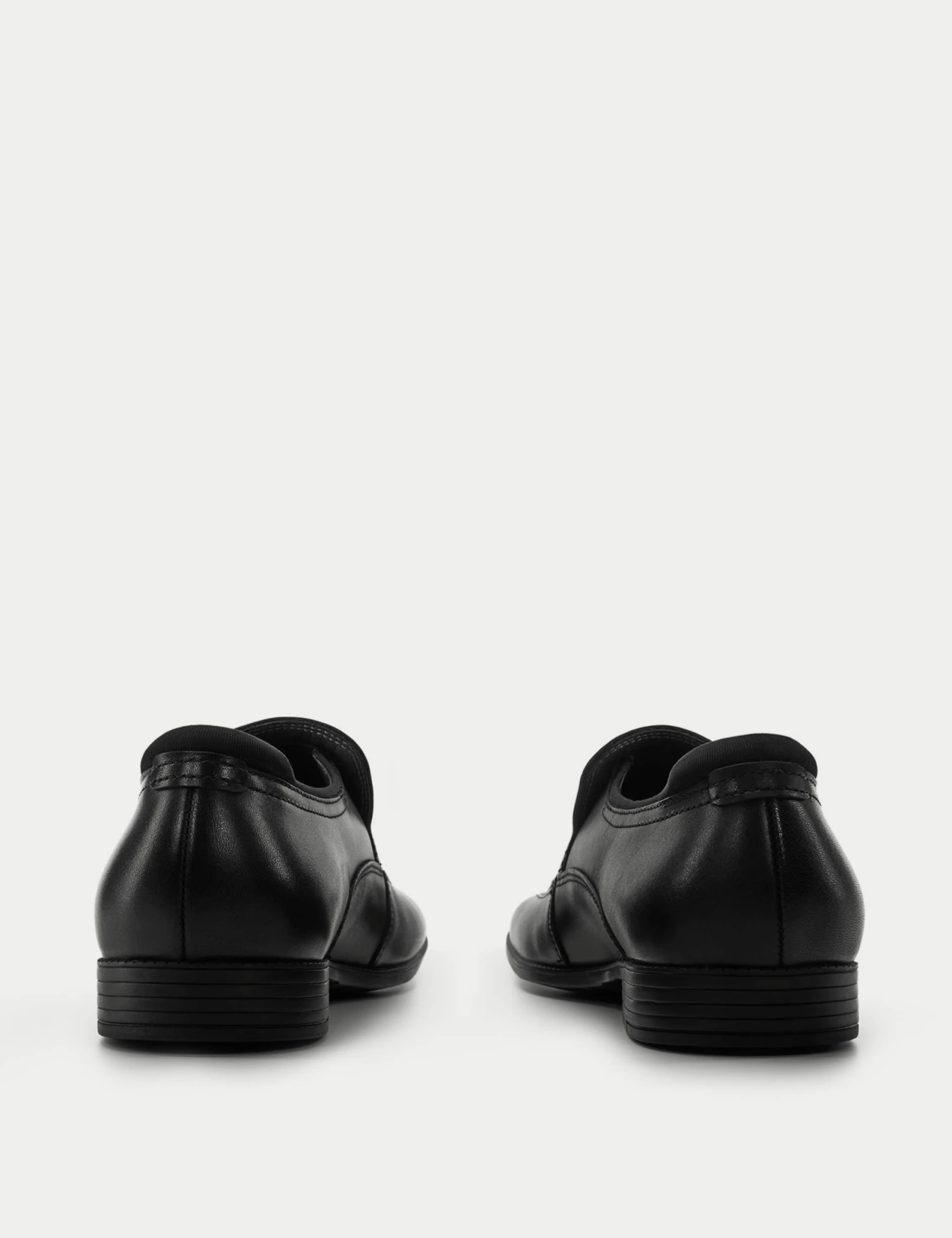 Kids' Leather Slip-On Schoolwear Shoes (6 Large - 11 Large) 4 Kids' Leather Slip-On Schoolwear Shoes (6 Large - 11 Large) - Image 2