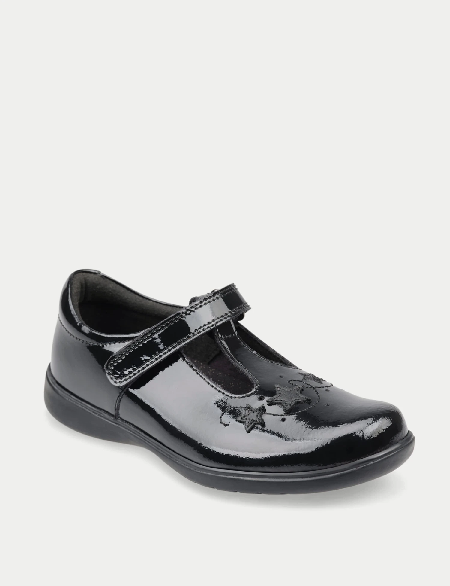 Kids' Leather T Bar Schoolwear Shoes (9 Small - 2 Large) 4 Kids' Leather T Bar Schoolwear Shoes (9 Small - 2 Large) - Image 2