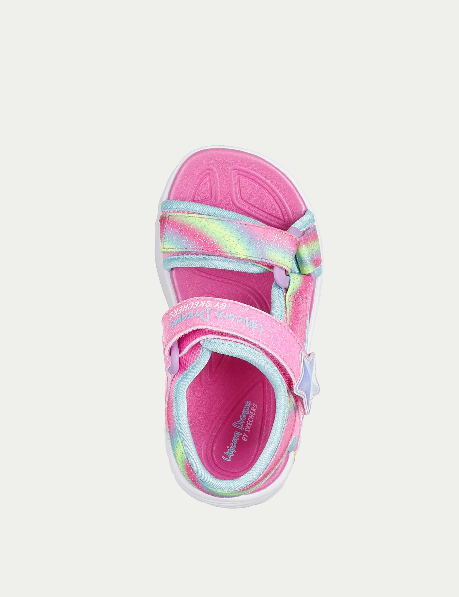 Skechers Kids' Light-up Unicorn Riptape Sandals (4 Small - 4 Large) 4 Skechers Kids' Light-up Unicorn Riptape Sandals (4 Small - 4 Large) - Image 2