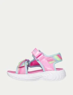 Skechers Kids' Light-up Unicorn Riptape Sandals (4 Small - 4 Large) 15 Skechers Kids' Light-up Unicorn Riptape Sandals (4 Small - 4 Large) -School Uniform Store Kids Light up Unicorn Riptape Sandals 4 Small 4 Large 1 3