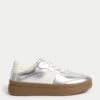 Kids' Metallic Trainers (1 Large - 6 Large) -School Uniform Store Kids Metallic Trainers 1 Large 6 Large