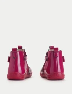 Kids' Patent Floral Chelsea Boots (4 Small - 8 Small) 13 Kids' Patent Floral Chelsea Boots (4 Small - 8 Small) -School Uniform Store Kids Patent Floral Chelsea Boots 4 Small 8 Small 1 3