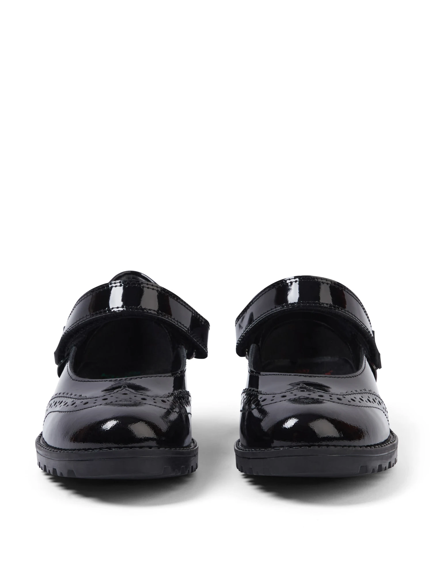 Kickers Kids' Patent Riptape School Brogues (12½ Small - 2½ Large) 6 Kickers Kids' Patent Riptape School Brogues (12½ Small - 2½ Large) - Image 4