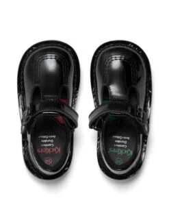 Kickers Kids' Patent Riptape T-Bar School Shoes (7 Small - 12 Small) 18 Kickers Kids' Patent Riptape T-Bar School Shoes (7 Small - 12 Small) -School Uniform Store Kids Patent Riptape T Bar School Shoes 7 Small 12 Small 1 4
