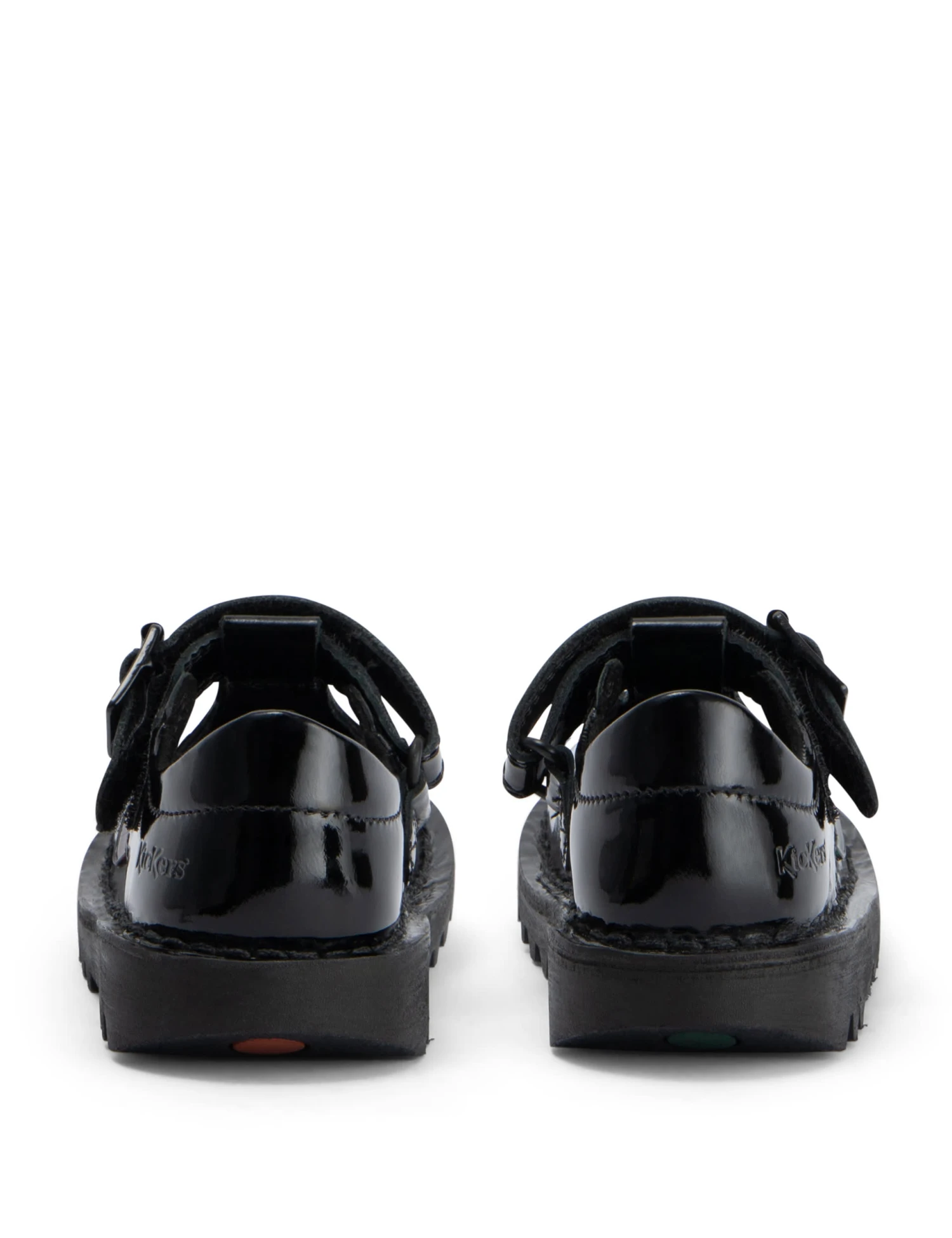 Kickers Kids' Patent Riptape T-Bar School Shoes (7 Small - 12 Small) 8 Kickers Kids' Patent Riptape T-Bar School Shoes (7 Small - 12 Small) - Image 6