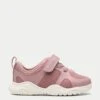 Clarks Kids' Riptape Trainers (4 Small - 6.5 Small) -School Uniform Store Kids Riptape Trainers 4 Small 6 5 Small