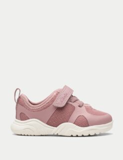 Clarks Kids' Riptape Trainers (4 Small - 6.5 Small)