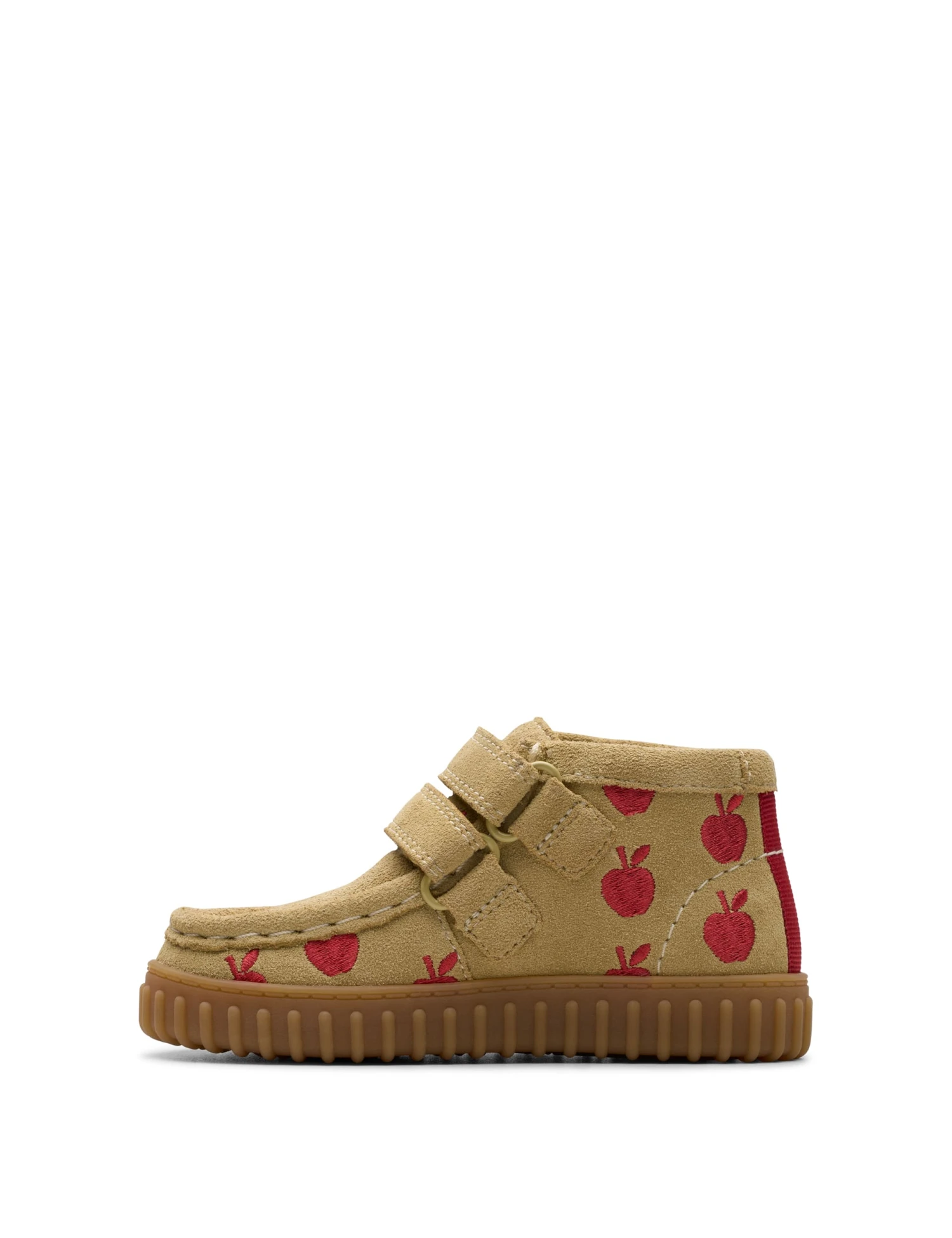 Clarks Kids' Suede Apple Ankle Boots (4 Small - 6.5 Small) 5 Clarks Kids' Suede Apple Ankle Boots (4 Small - 6.5 Small) - Image 3