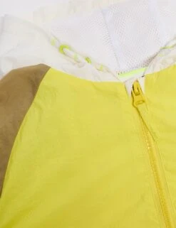 Lightweight Colour Block Hooded Jacket (2-8 Yrs) -School Uniform Store Lightweight Colour Block Hooded Jacket 2 8 Yrs 1 2