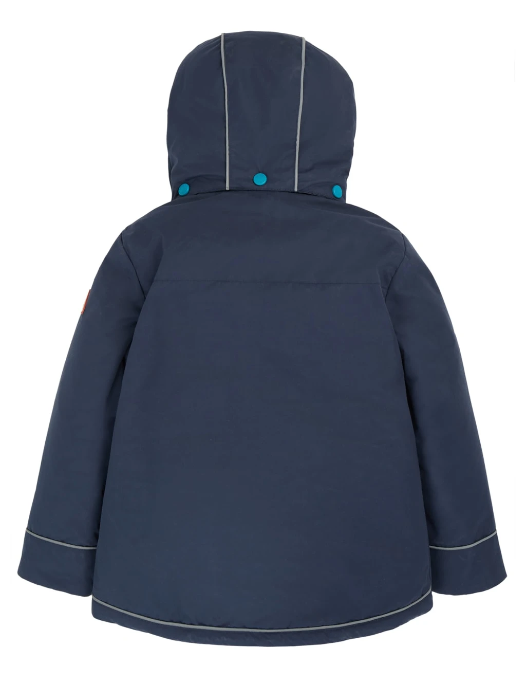 Frugi 3-in-1 Hooded Fleece Lined Raincoat (1 - 10 Yrs) 4 Frugi 3-in-1 Hooded Fleece Lined Raincoat (1 - 10 Yrs) - Image 2