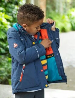 Frugi 3-in-1 Hooded Fleece Lined Raincoat (1 - 10 Yrs) 13 Frugi 3-in-1 Hooded Fleece Lined Raincoat (1 - 10 Yrs) -School Uniform Store MS 01 T94 8141S F4 X EC 4