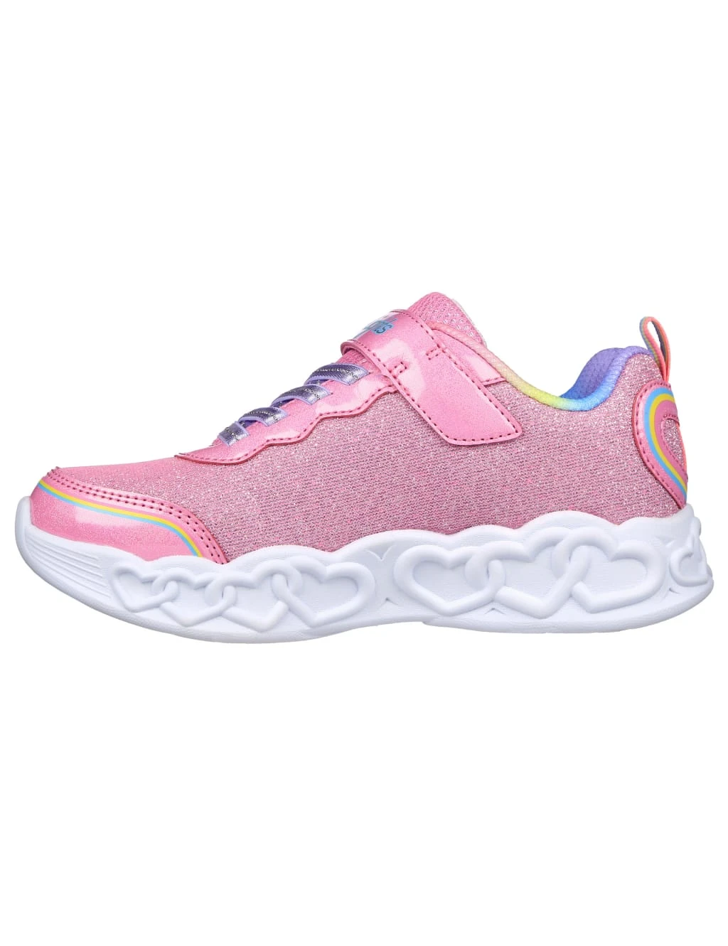 Skechers Infinite Heart Lights Love Prism Trainers (9.5 Small - 3 Large) 8 Skechers Infinite Heart Lights Love Prism Trainers (9.5 Small - 3 Large) - Image 6