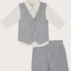 MONSOON 3pc Striped Suit (6 Mths - 12 Yrs) 1 MONSOON 3pc Striped Suit (6 Mths - 12 Yrs) -School Uniform Store MS 10 T94 1429 E7 X EC 90