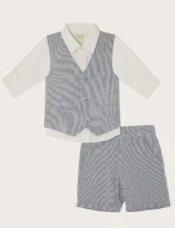 MONSOON 3pc Striped Suit (6 Mths - 12 Yrs)