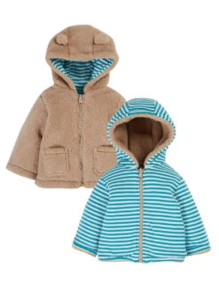 Frugi Fleece Reversible Jacket (0-5 Yrs)