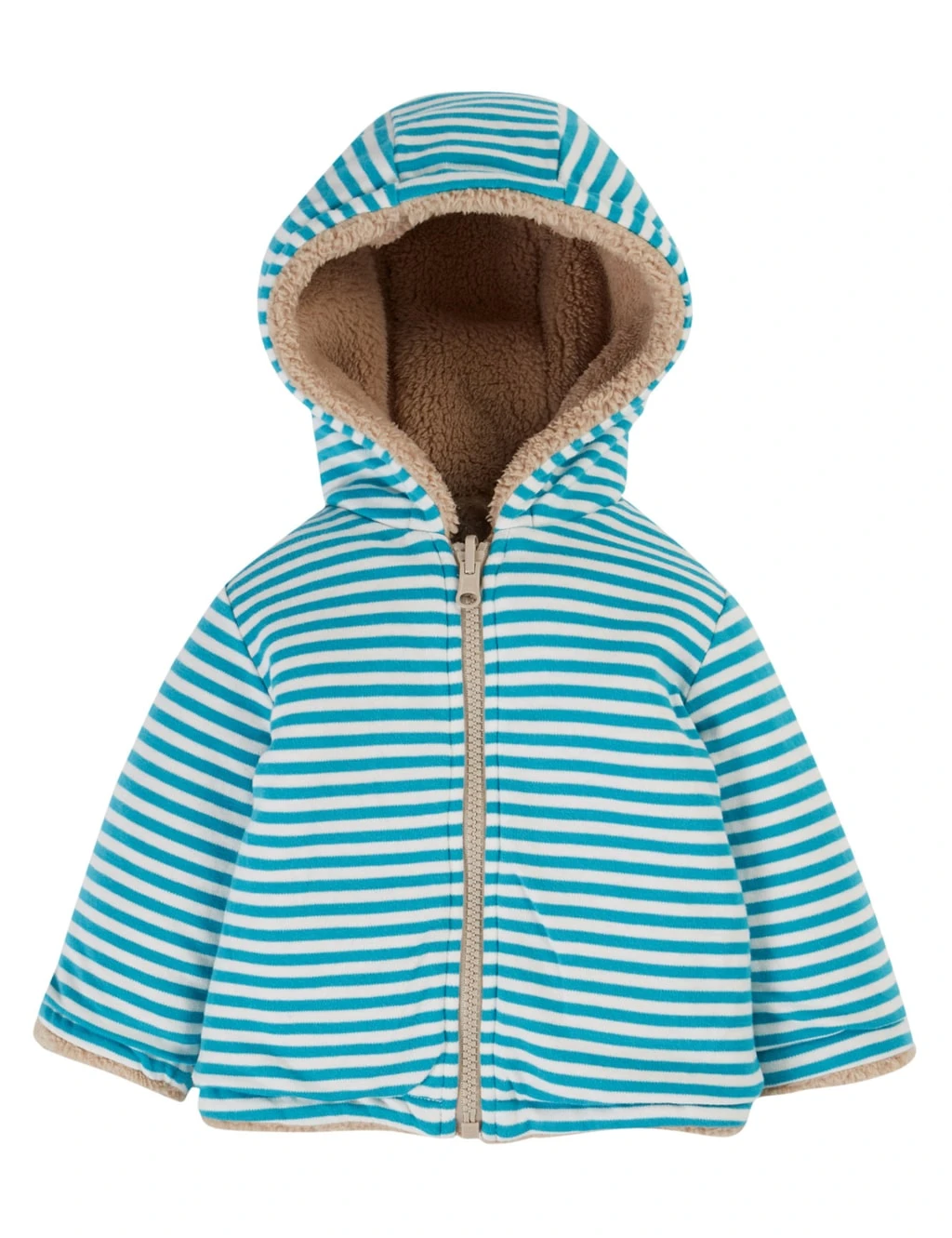 Frugi Fleece Reversible Jacket (0-5 Yrs) 5 Frugi Fleece Reversible Jacket (0-5 Yrs) - Image 3
