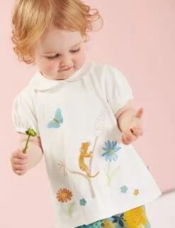 Frugi Organic Cotton Carlie Collar T-Shirt (0 Mths - 5 Yrs) 7 Frugi Organic Cotton Carlie Collar T-Shirt (0 Mths - 5 Yrs) -School Uniform Store MS 10 T94 9673S Z0 X EC 2