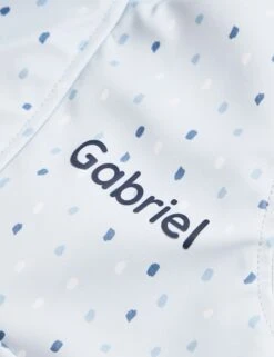 Personalised Blue Spot Print Raincoat 16 Personalised Blue Spot Print Raincoat -School Uniform Store Personalised Blue Spot Print Raincoat 2