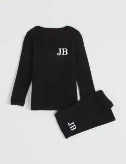 Personalised Kids Ribbed Lounge Set (1-10 Yrs)
