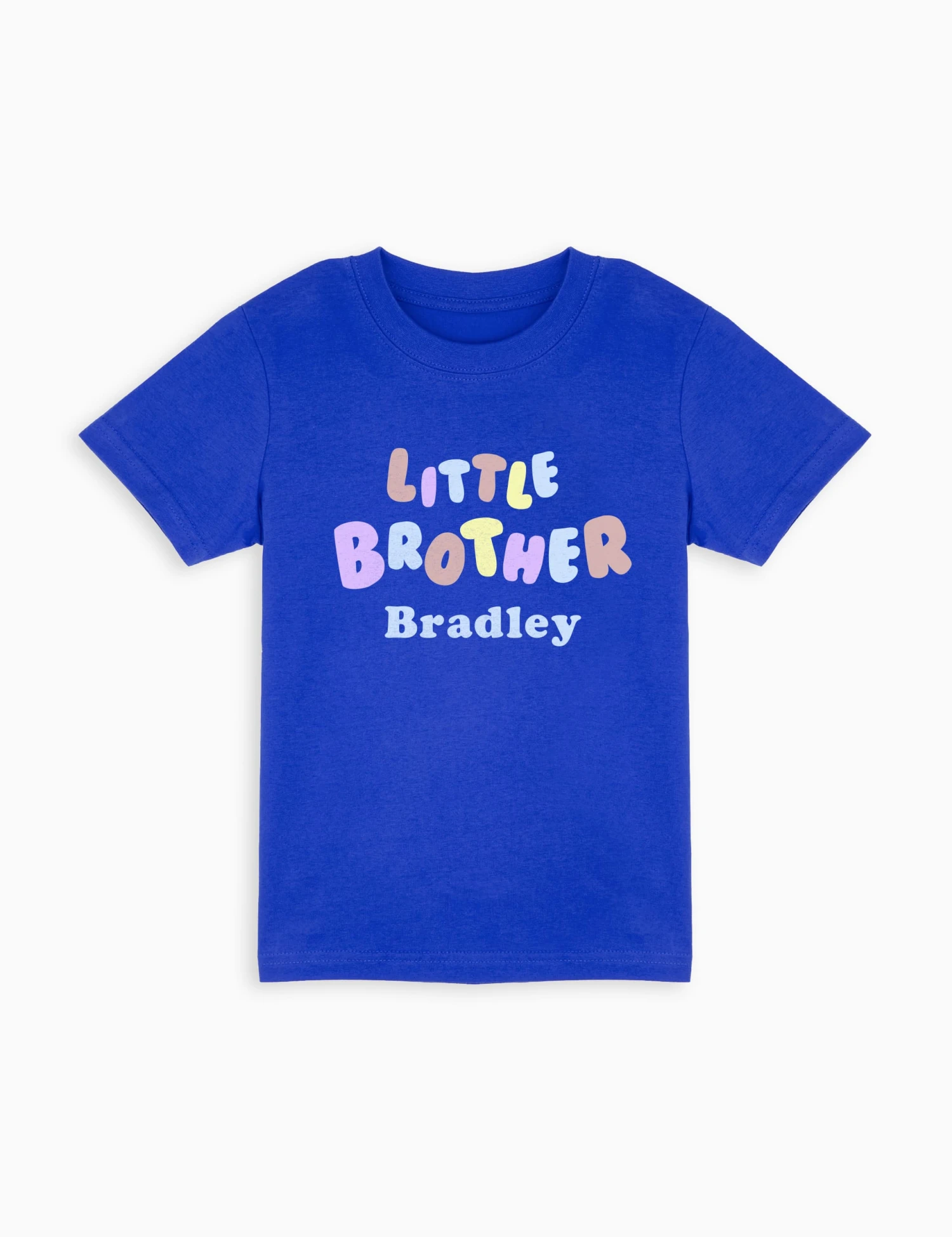 Personalised Little Brother T-Shirt (6 Mths-6 Yrs) 3 Personalised Little Brother T-Shirt (6 Mths-6 Yrs)
