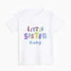 Personalised Little Sister T-Shirt (1-6 Yrs)