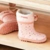 Personalised Pink Spot Wellies (4 Small-10 Small) -School Uniform Store Personalised Pink Spot Wellies 4 Small 10 Small