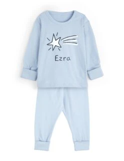 Personalised Star Pyjamas (6Mths - 3 Yrs)