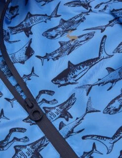 Joules Printed Hooded Packable Raincoat (2-9 Yrs) -School Uniform Store Printed Hooded Packable Raincoat 2 9 Yrs 1 3