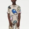 Pure Cotton Among Us™ Pyjamas (7-16 Yrs) -School Uniform Store Pure Cotton Among Us Pyjamas 7 16 Yrs
