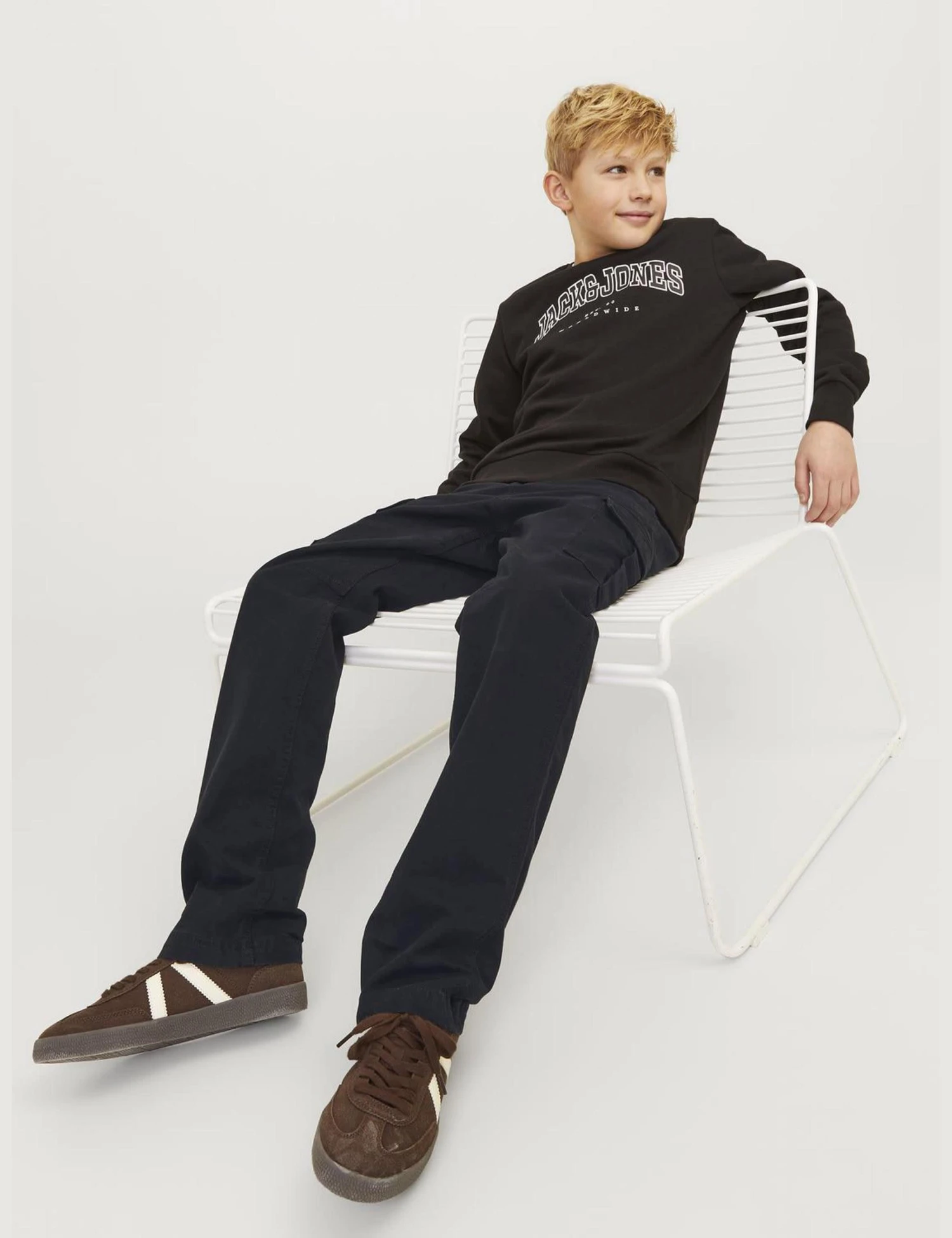 Jack & Jones Junior Pure Cotton Cargo Trousers (8-16 Yrs) 7 Jack & Jones Junior Pure Cotton Cargo Trousers (8-16 Yrs) - Image 5