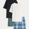 Pure Cotton Checked Pyjamas (6-16 Yrs) 2 Pure Cotton Checked Pyjamas (6-16 Yrs) -School Uniform Store Pure Cotton Checked Pyjamas 6 16 Yrs