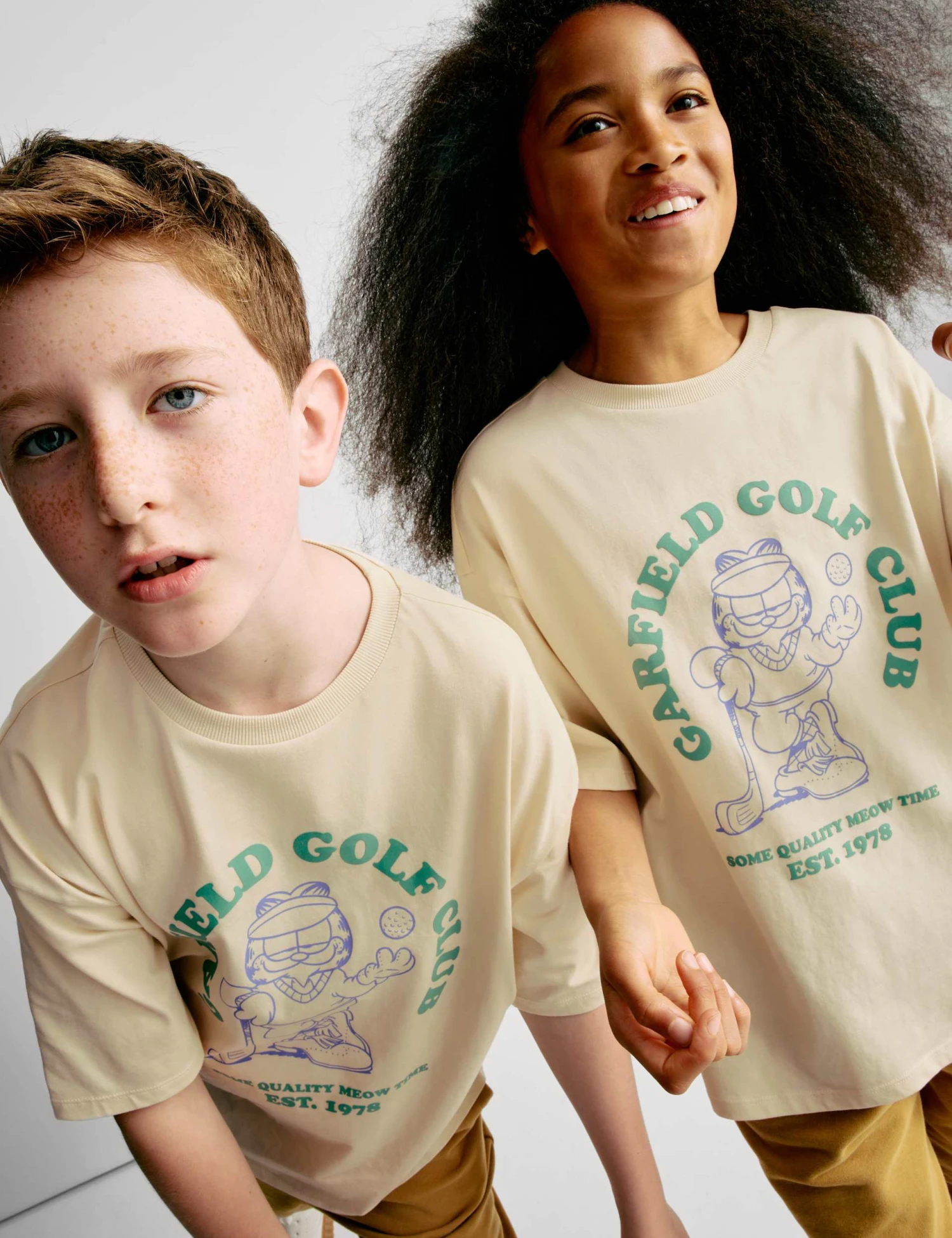 Pure Cotton Garfield™ Golf T-Shirt (6-16 Yrs) 3 Pure Cotton Garfield™ Golf T-Shirt (6-16 Yrs)