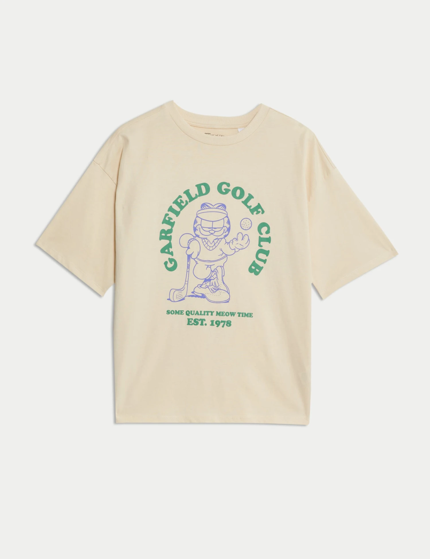 Pure Cotton Garfield™ Golf T-Shirt (6-16 Yrs) 4 Pure Cotton Garfield™ Golf T-Shirt (6-16 Yrs) - Image 2