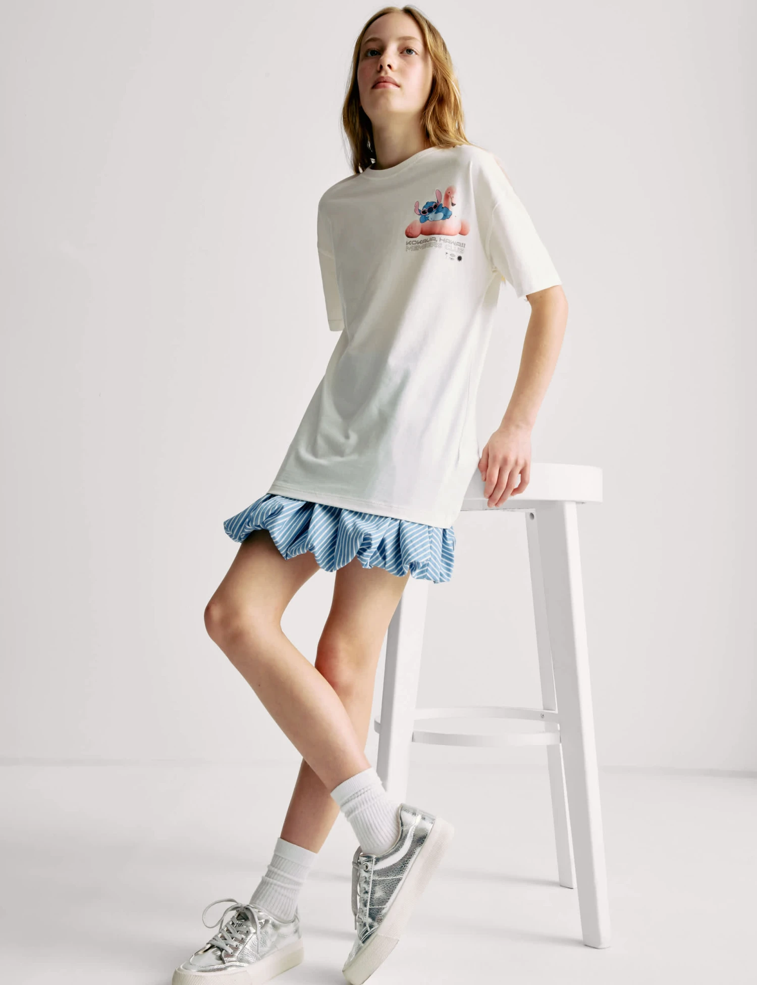 Pure Cotton Lilo & Stitch™ T-Shirt (6-16 Yrs) 3 Pure Cotton Lilo & Stitch™ T-Shirt (6-16 Yrs)