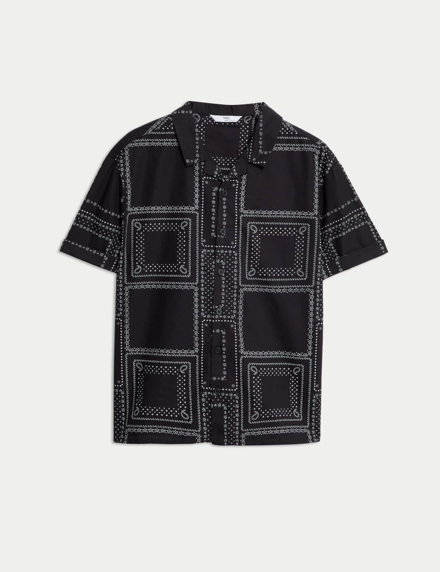 Pure Cotton Patterned Shirt (2-8 Yrs) 4 Pure Cotton Patterned Shirt (2-8 Yrs) - Image 2