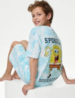 Pure Cotton Spongebob Squarepants™ Pyjamas (6-16 Yrs)
