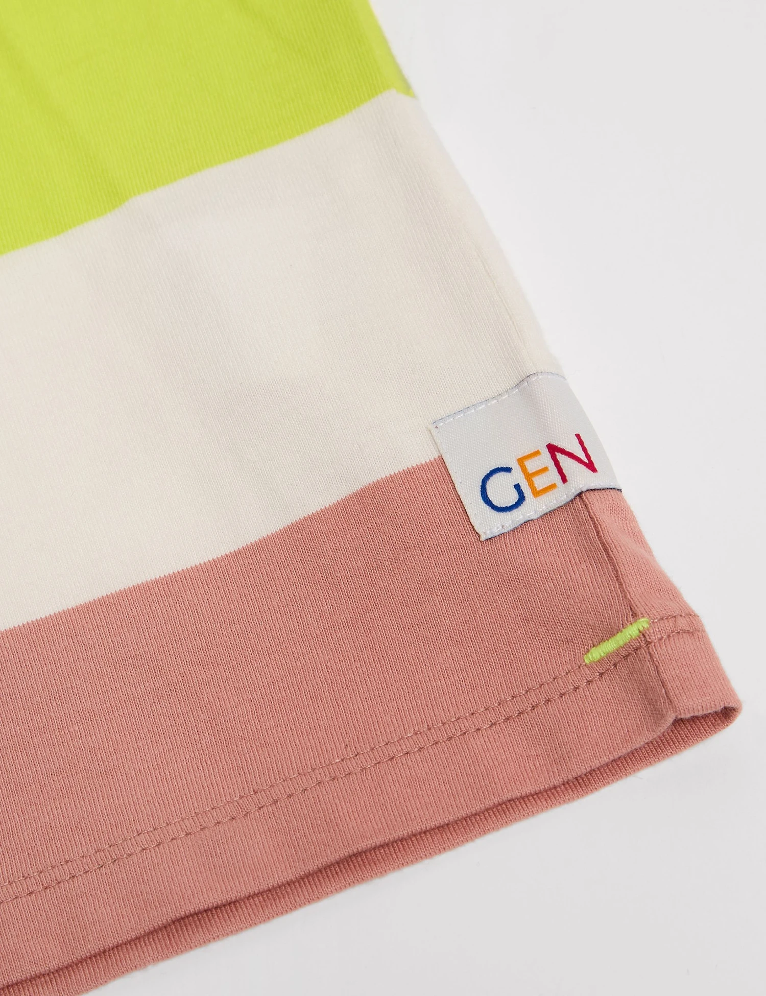 Pure Cotton Striped T-Shirt (2-8 Yrs) 7 Pure Cotton Striped T-Shirt (2-8 Yrs) - Image 5