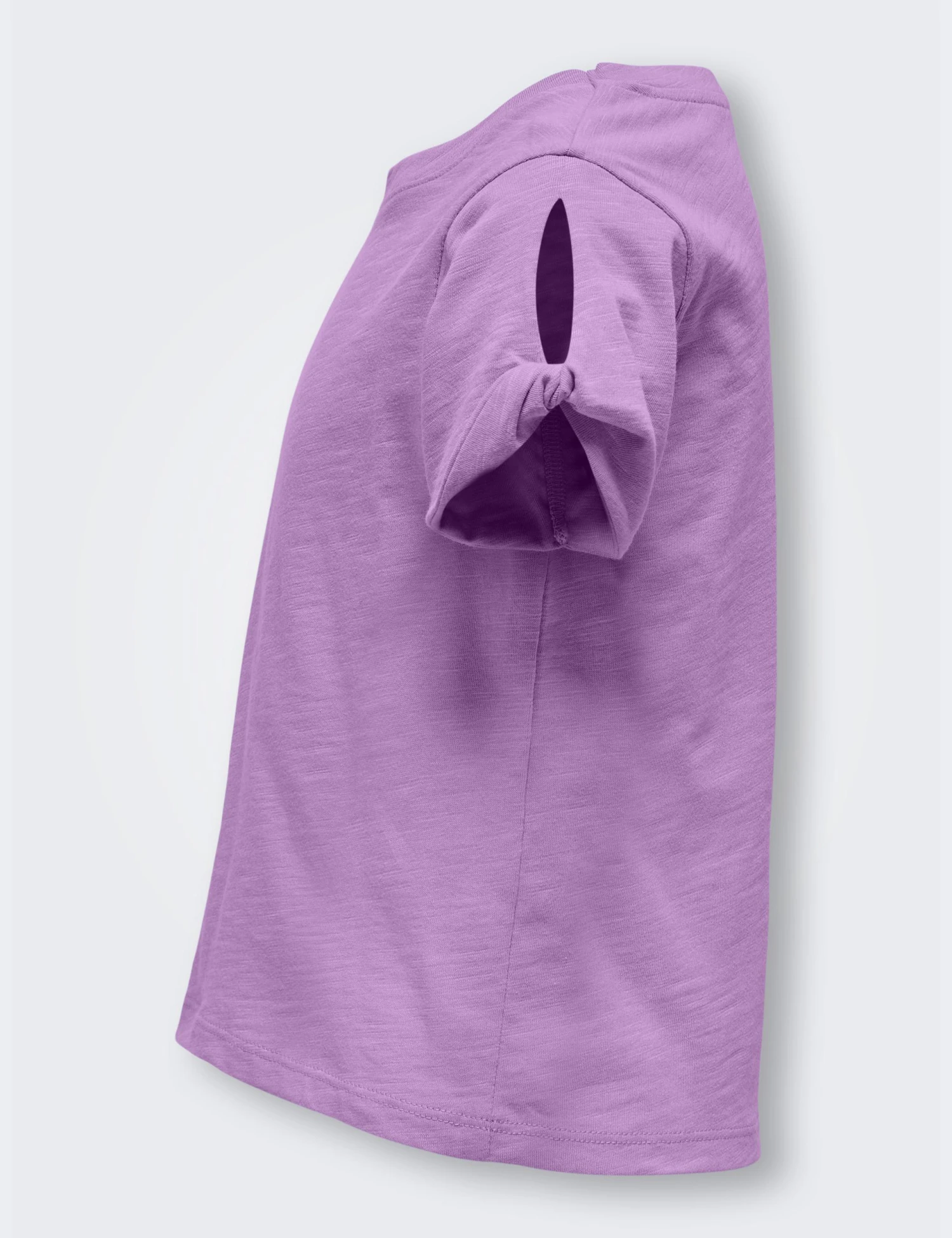 Pure Cotton Twisted Knot T-Shirt (9-14 Yrs) 4 Pure Cotton Twisted Knot T-Shirt (9-14 Yrs) - Image 2