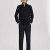 Reiss Pure Wool Knitted Half Zip Jumper (3-14 Yrs) -School Uniform Store Pure Wool Knitted Half Zip Jumper 3 14 Yrs