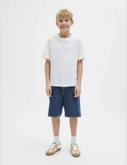 Jack & Jones Junior Relaxed Denim Shorts (8-16 Yrs) -School Uniform Store Relaxed Denim Shorts 8 16 Yrs 1 1